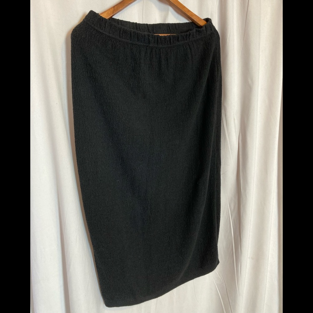 Knitted black skirt “ Stephanie Schuster for Princess Knitwear size LG Women’s